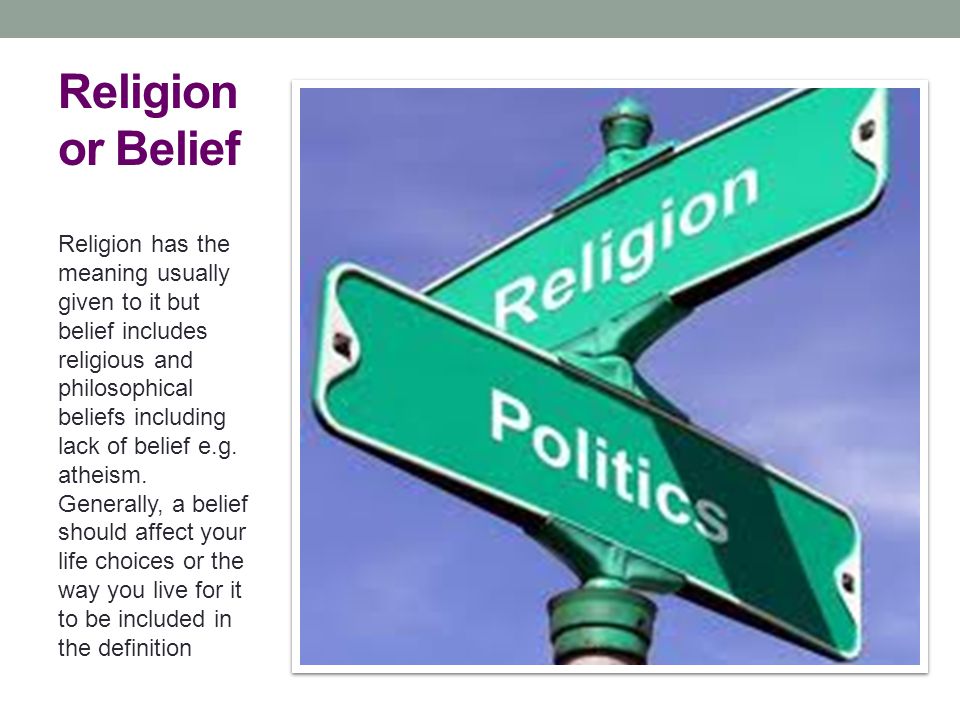 Religion or Belief