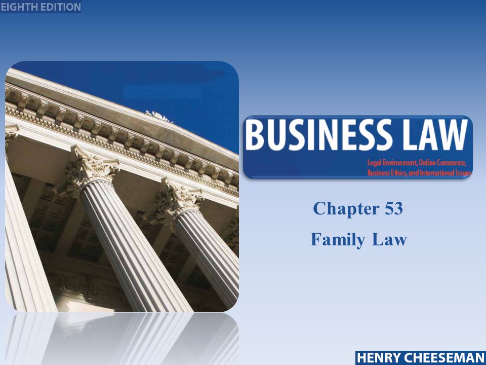 Chapter 53 Family Law