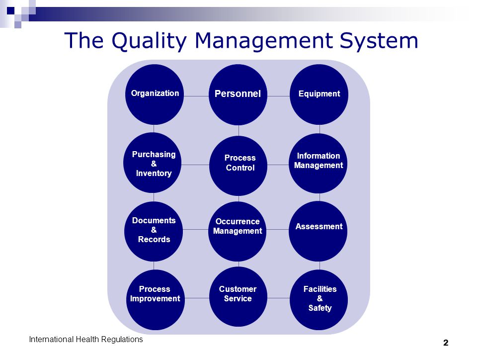 The Quality Management System