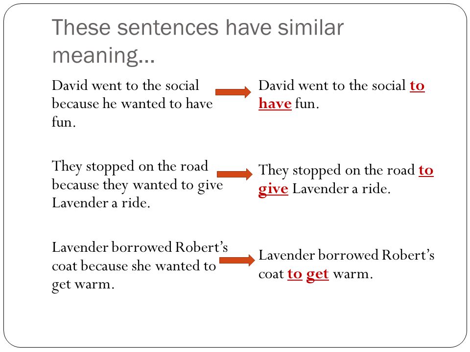 These sentences have similar meaning…