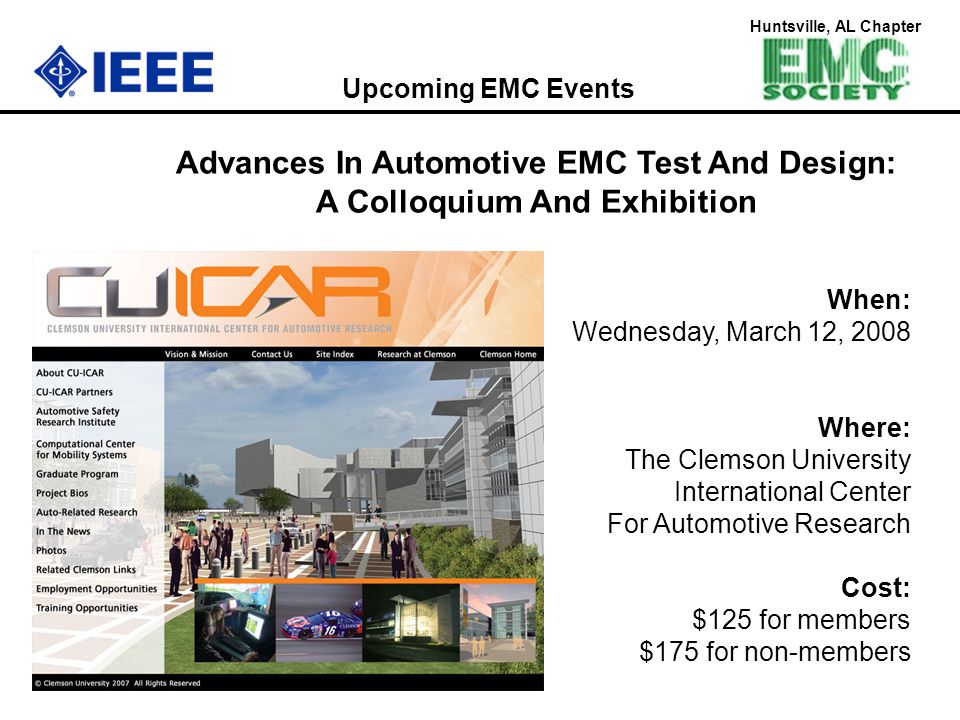 Advances In Automotive EMC Test And Design: