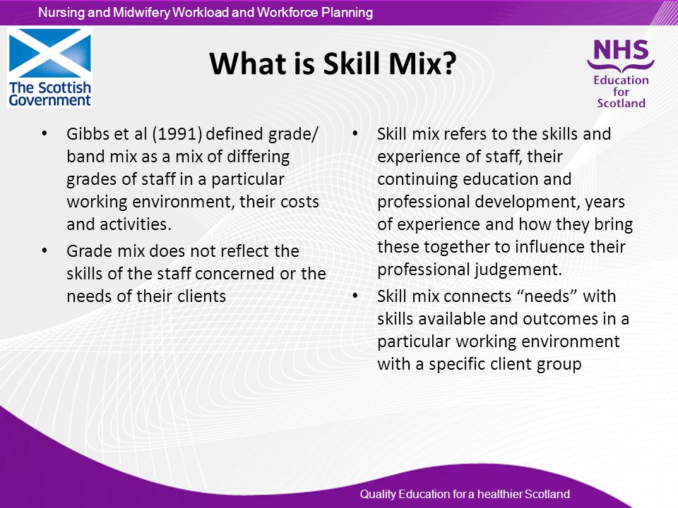 What is Skill Mix