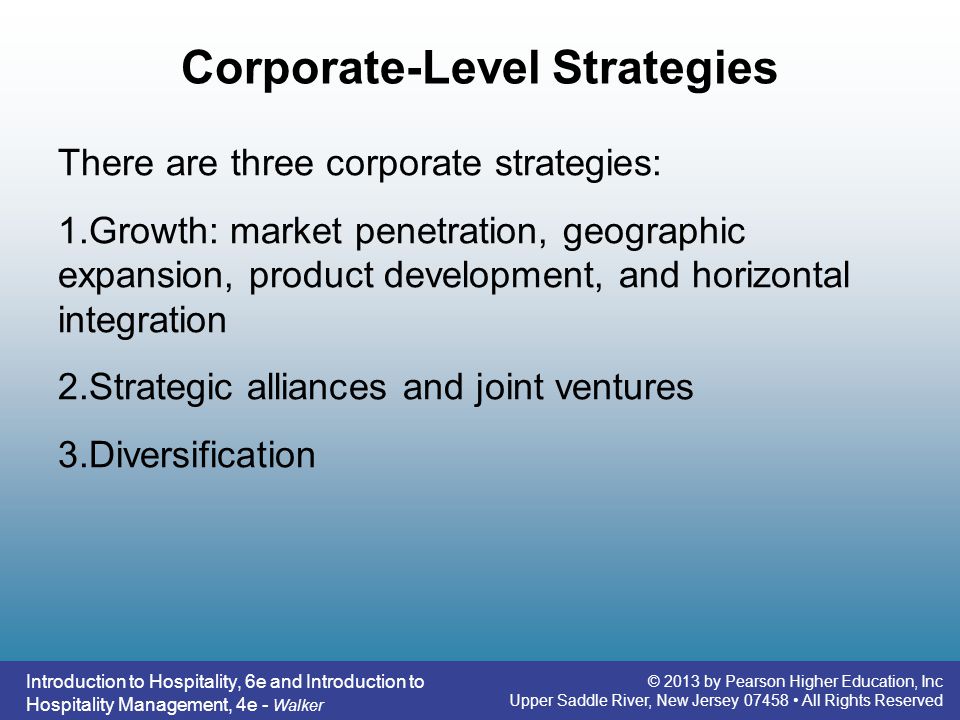 Corporate-Level Strategies