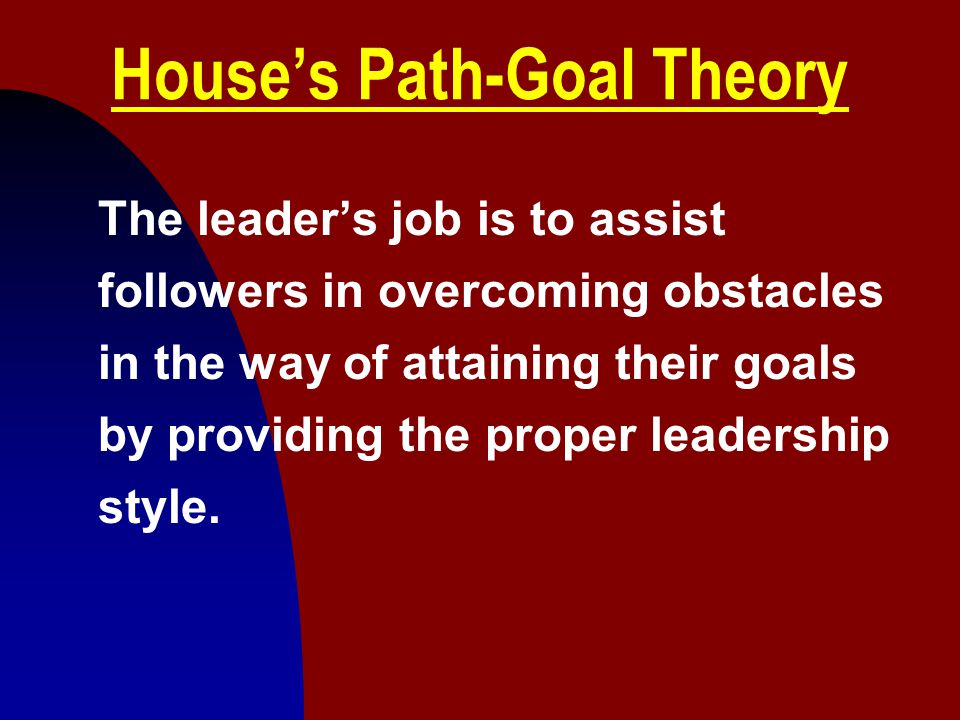 House’s Path-Goal Theory