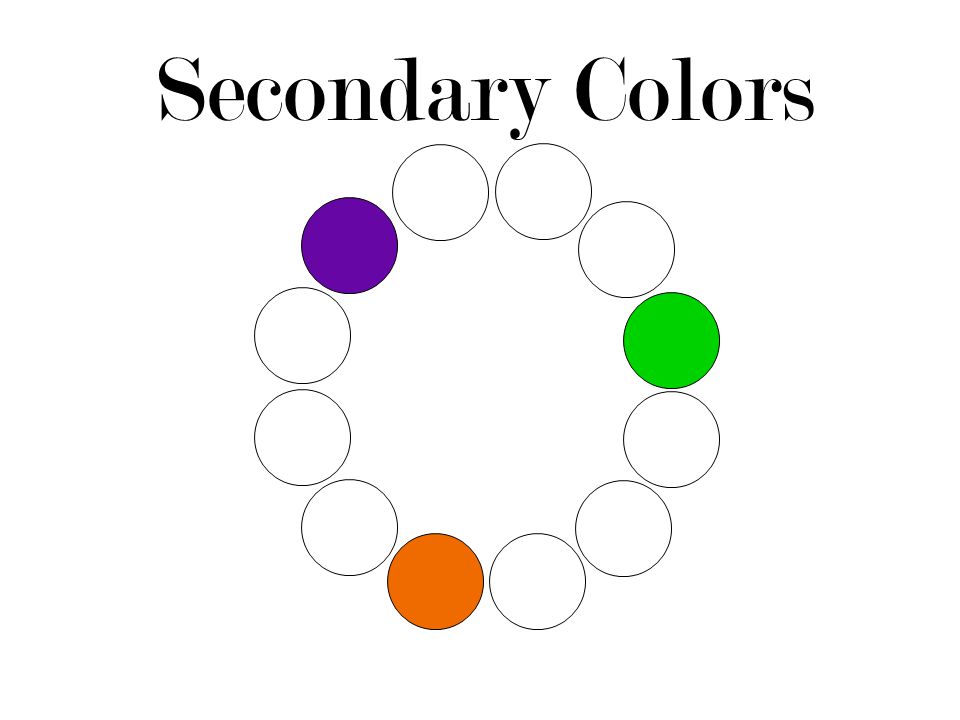 Secondary Colors