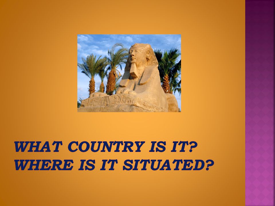 What country is it Where is it situated