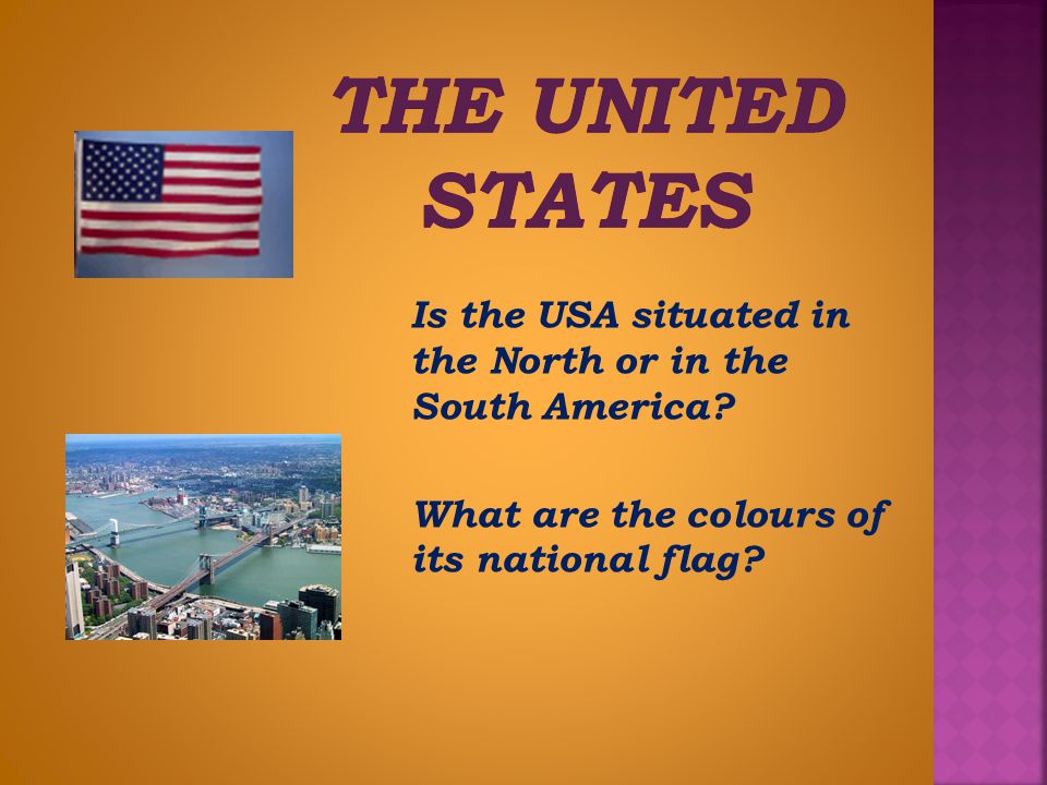 The United States Is the USA situated in the North or in the South America.