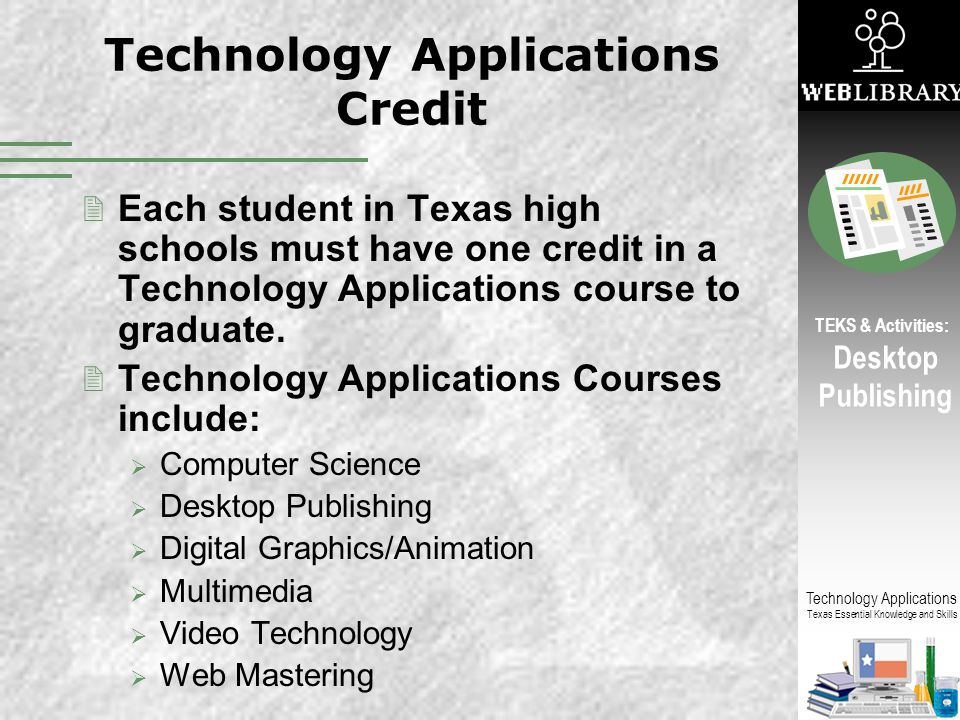 Technology Applications Credit