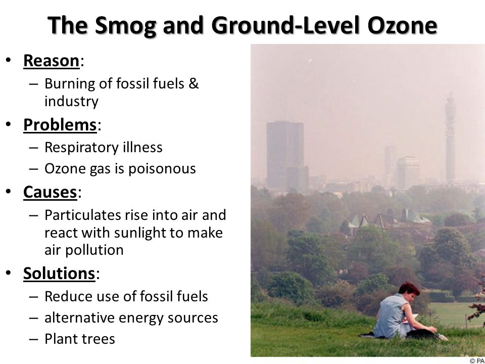 The Smog and Ground-Level Ozone