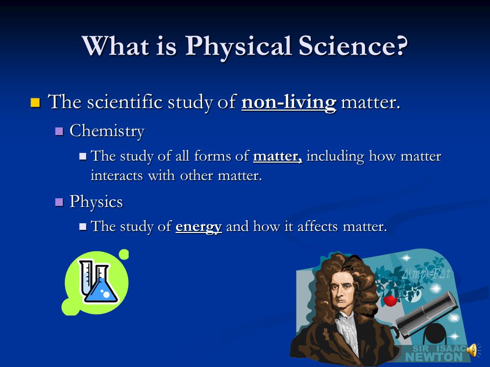 What is Physical Science