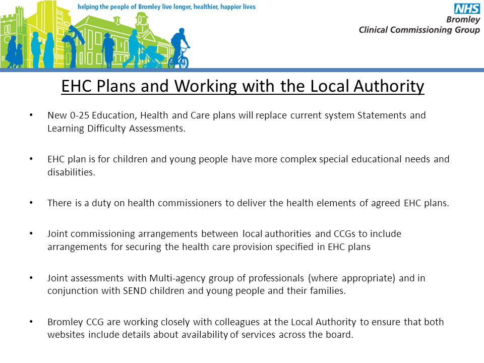 EHC Plans and Working with the Local Authority
