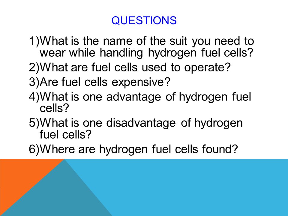 What are fuel cells used to operate Are fuel cells expensive