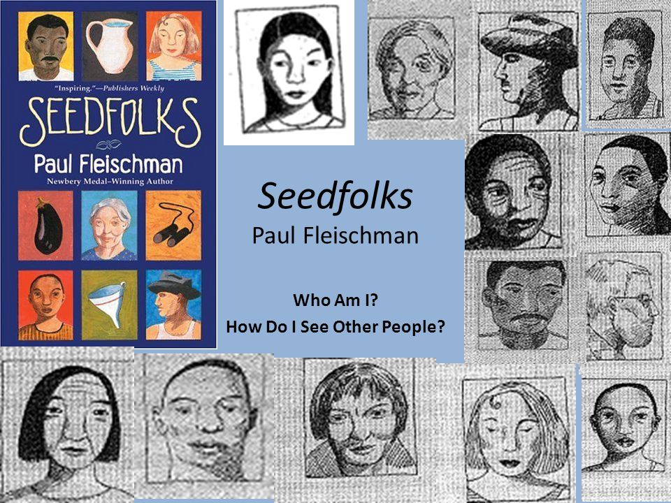 Seedfolks Character Chart