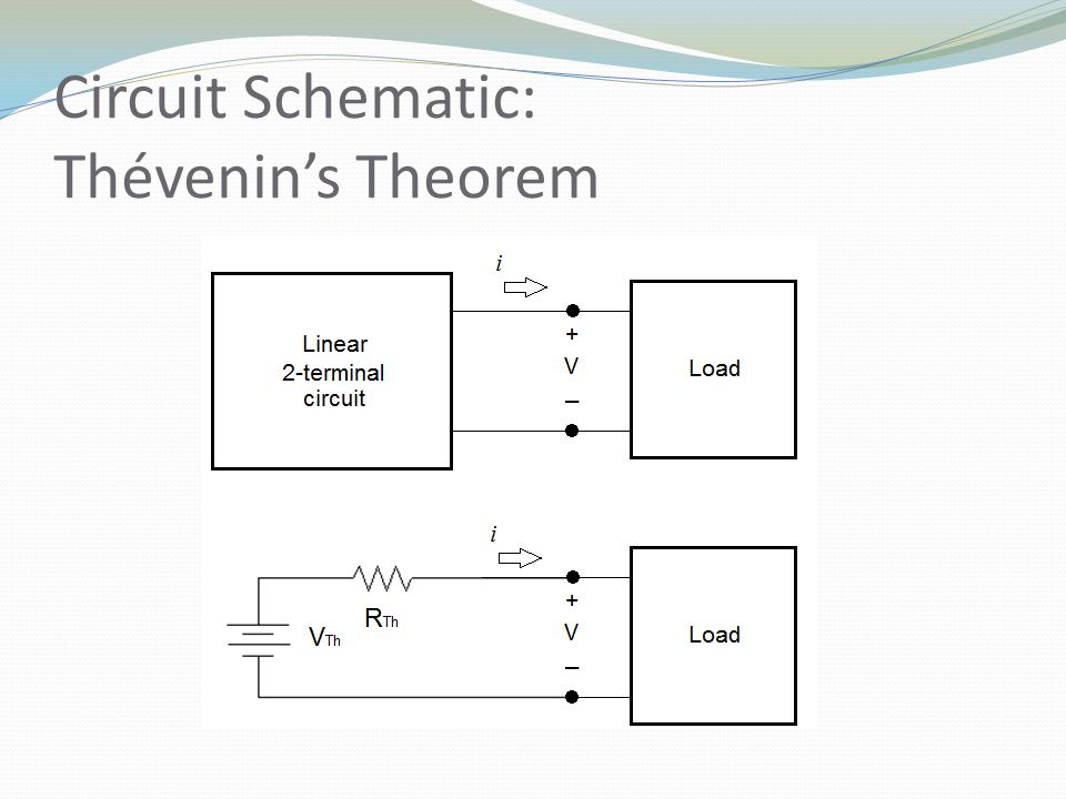 Circuit Schematic: Thévenin’s Theorem