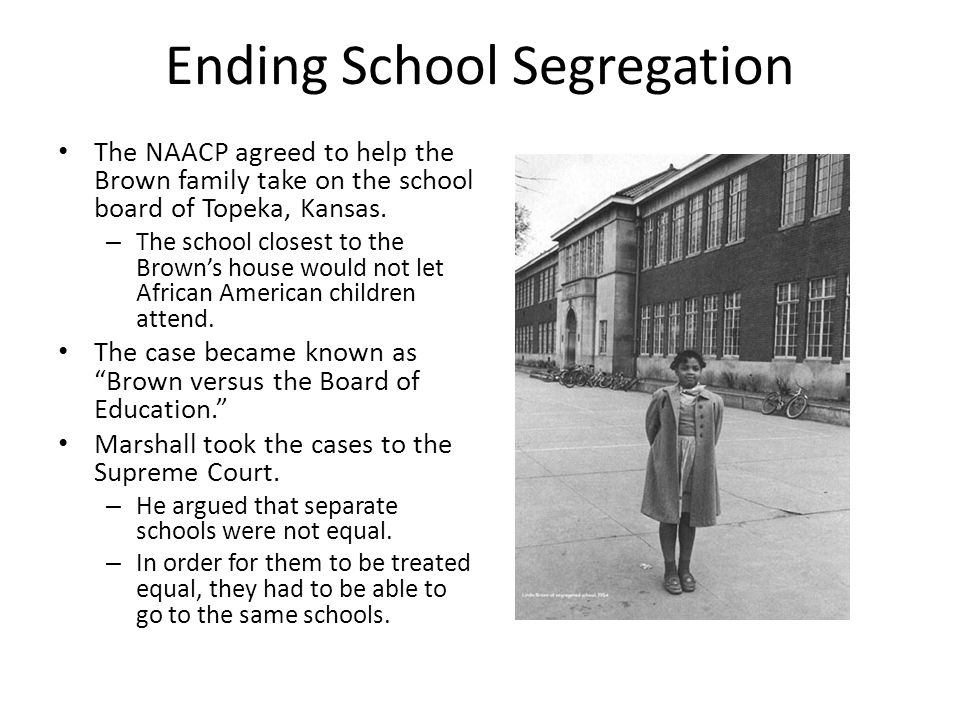Ending School Segregation