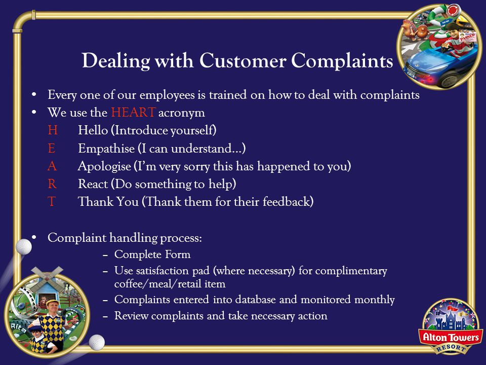Dealing with Customer Complaints