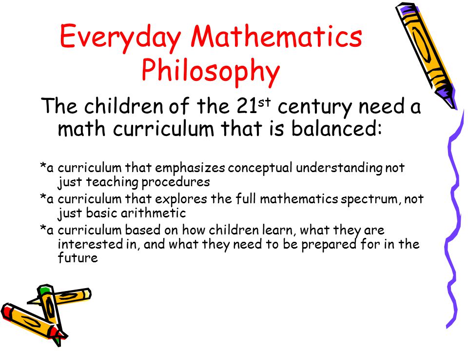 Everyday Mathematics Philosophy