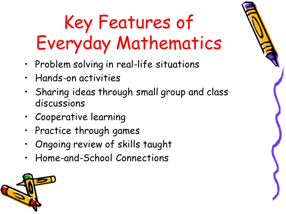 Key Features of Everyday Mathematics