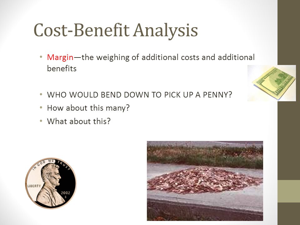 Cost-Benefit Analysis