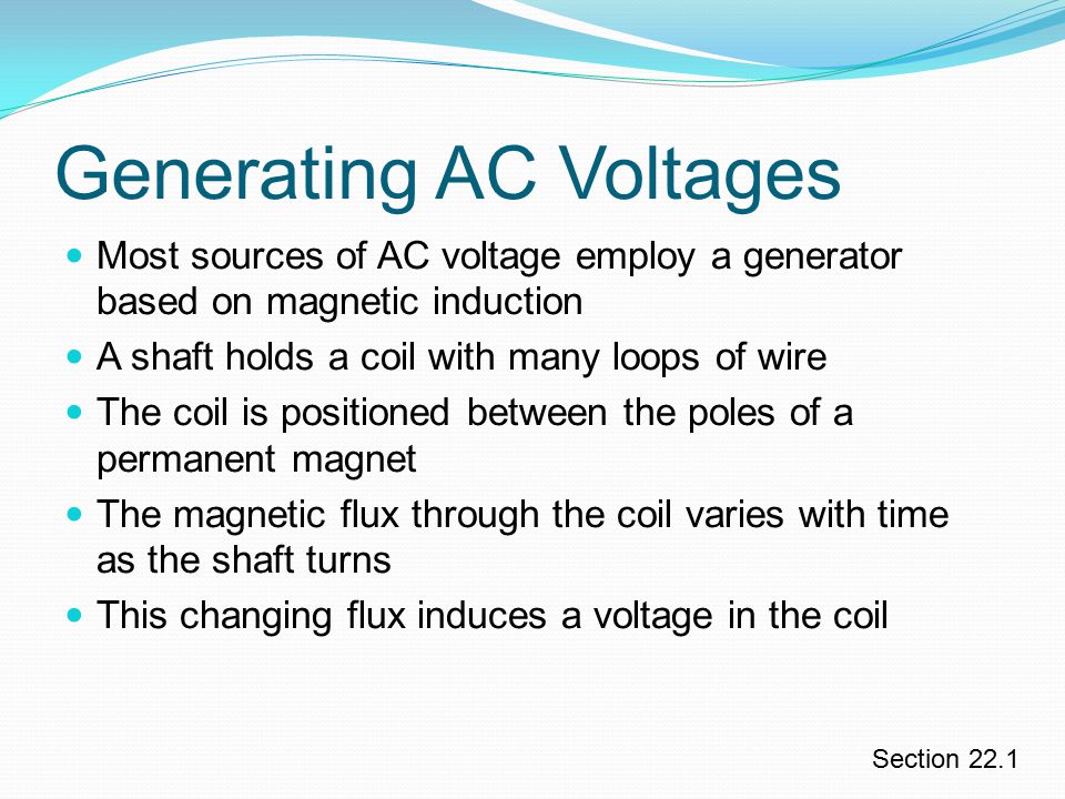 Generating AC Voltages