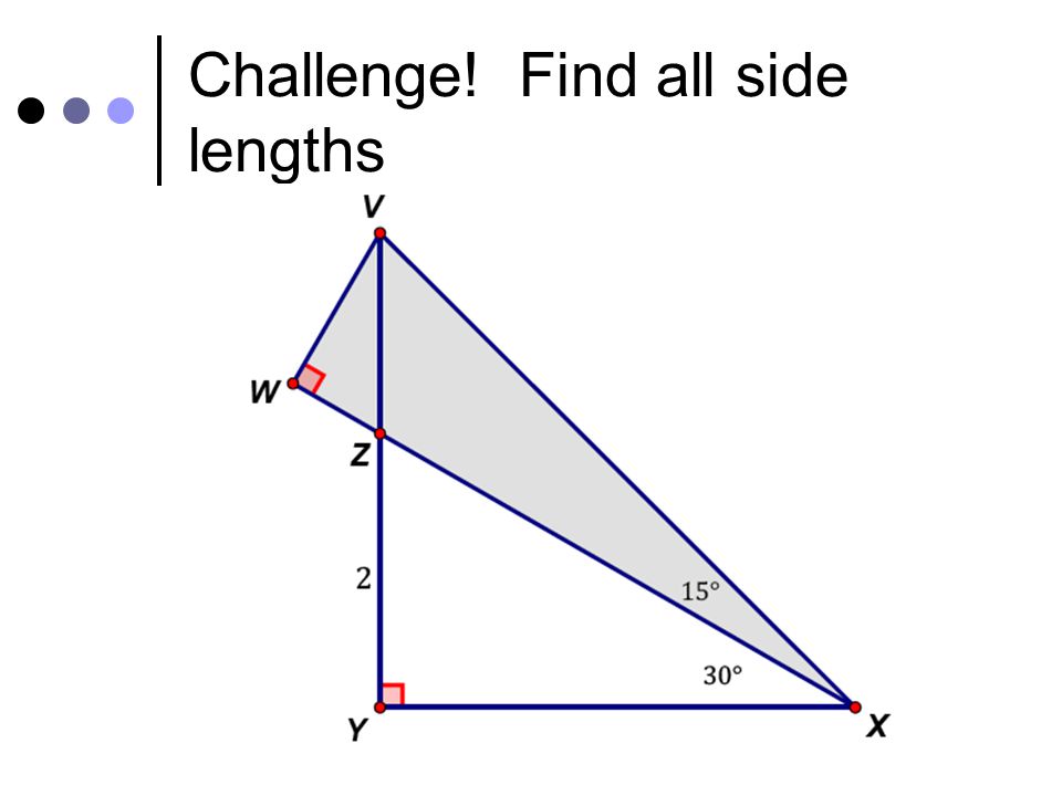 Challenge! Find all side lengths
