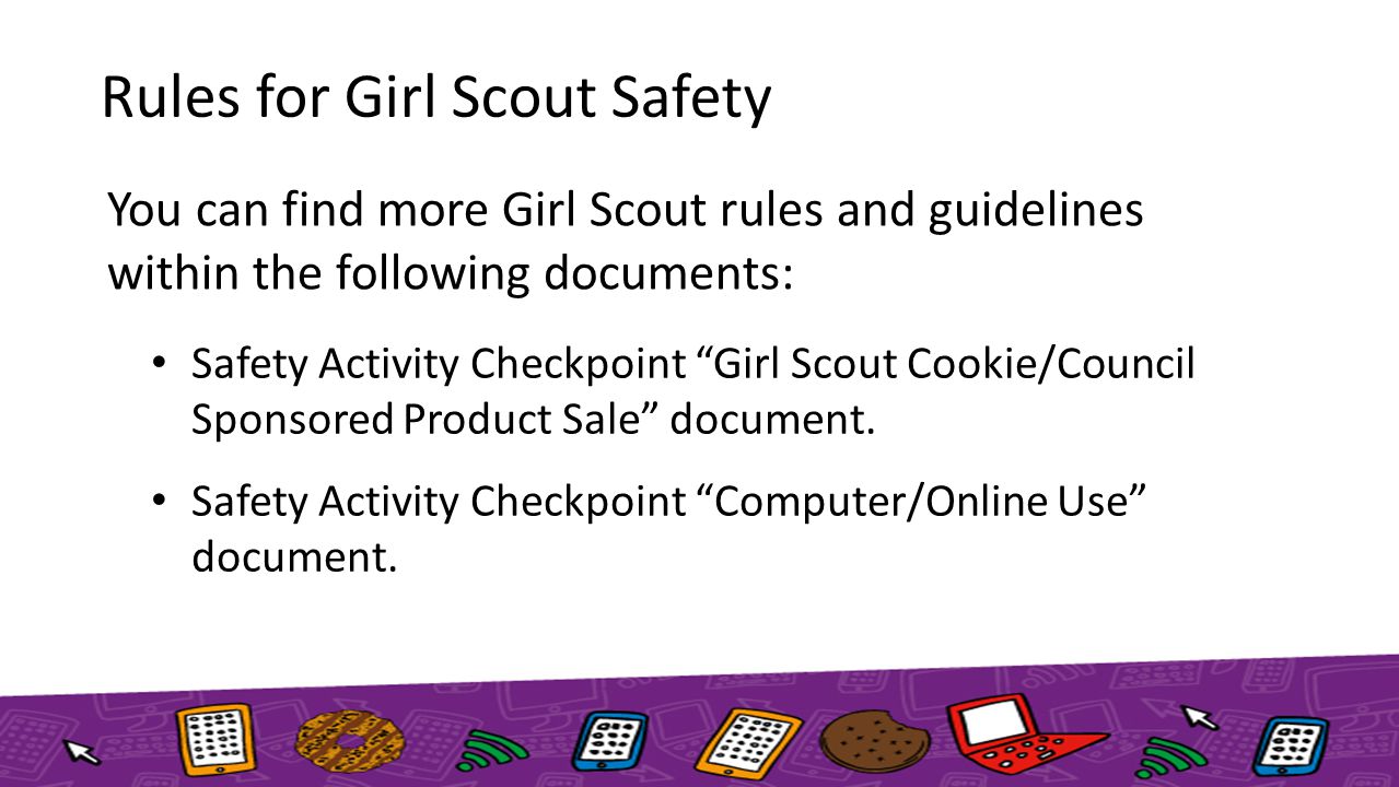 Rules for Girl Scout Safety