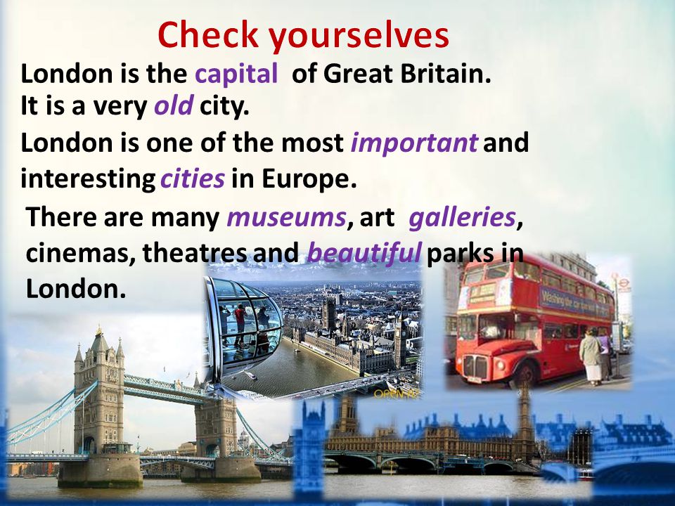 Check yourselves London is the capital of Great Britain.