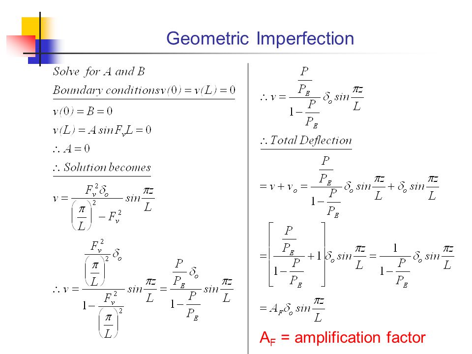 Geometric Imperfection
