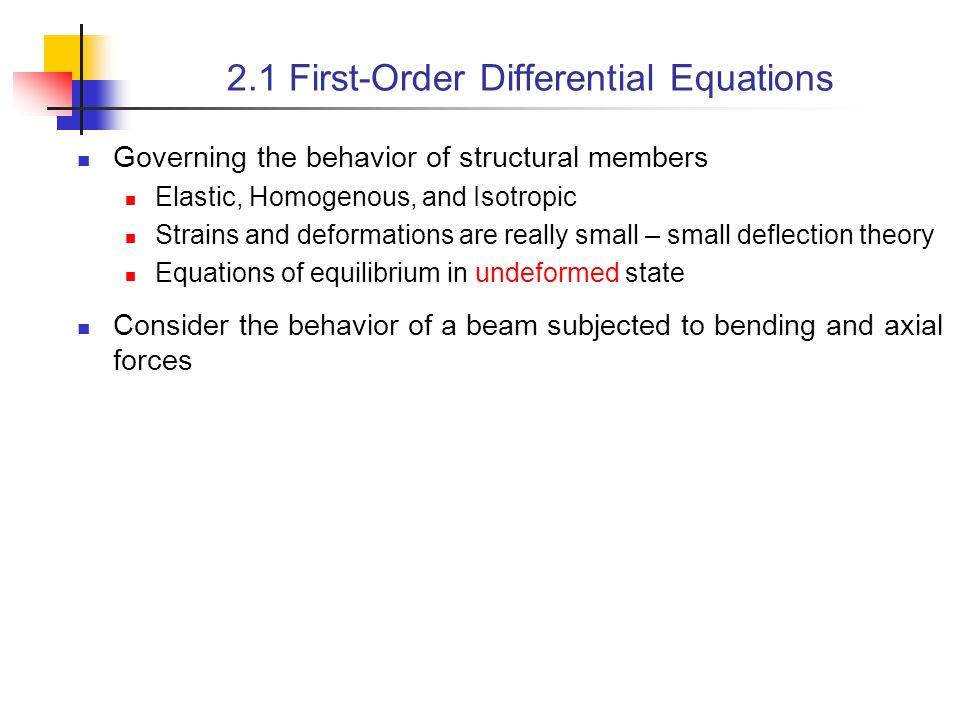 2.1 First-Order Differential Equations
