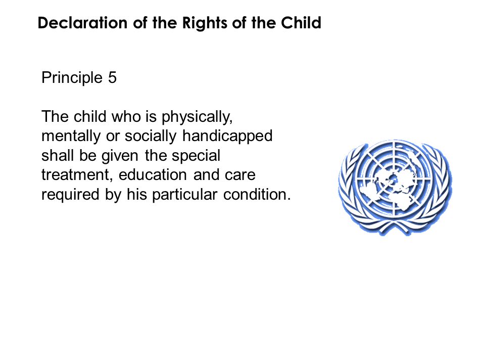 Declaration of the Rights of the Child