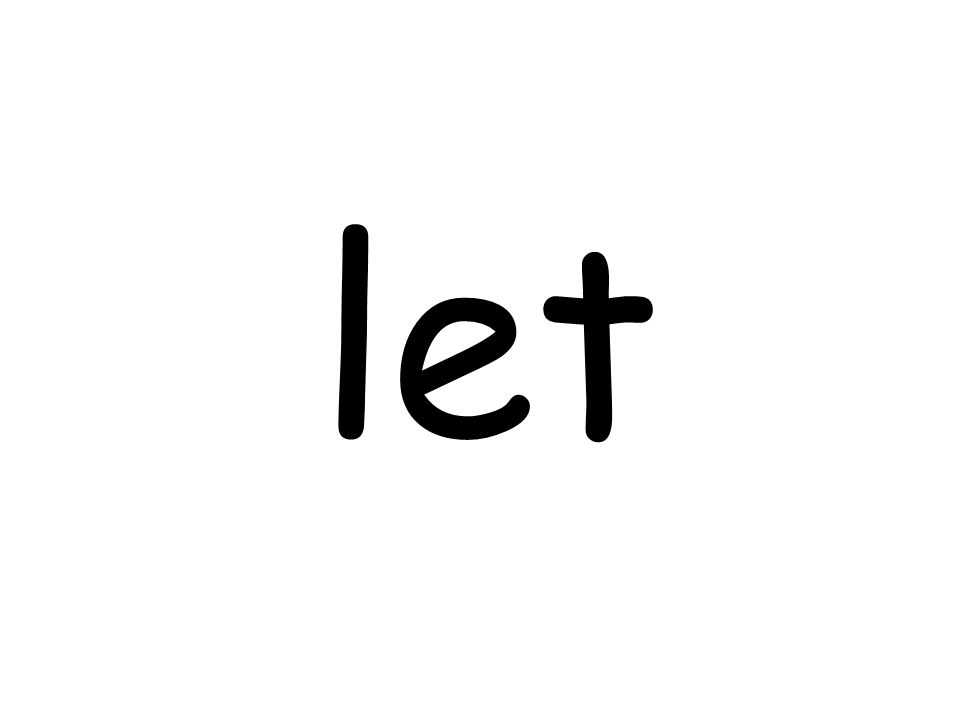 let
