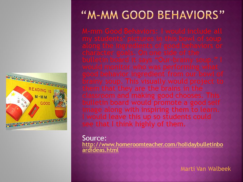 M-MM Good behaviors