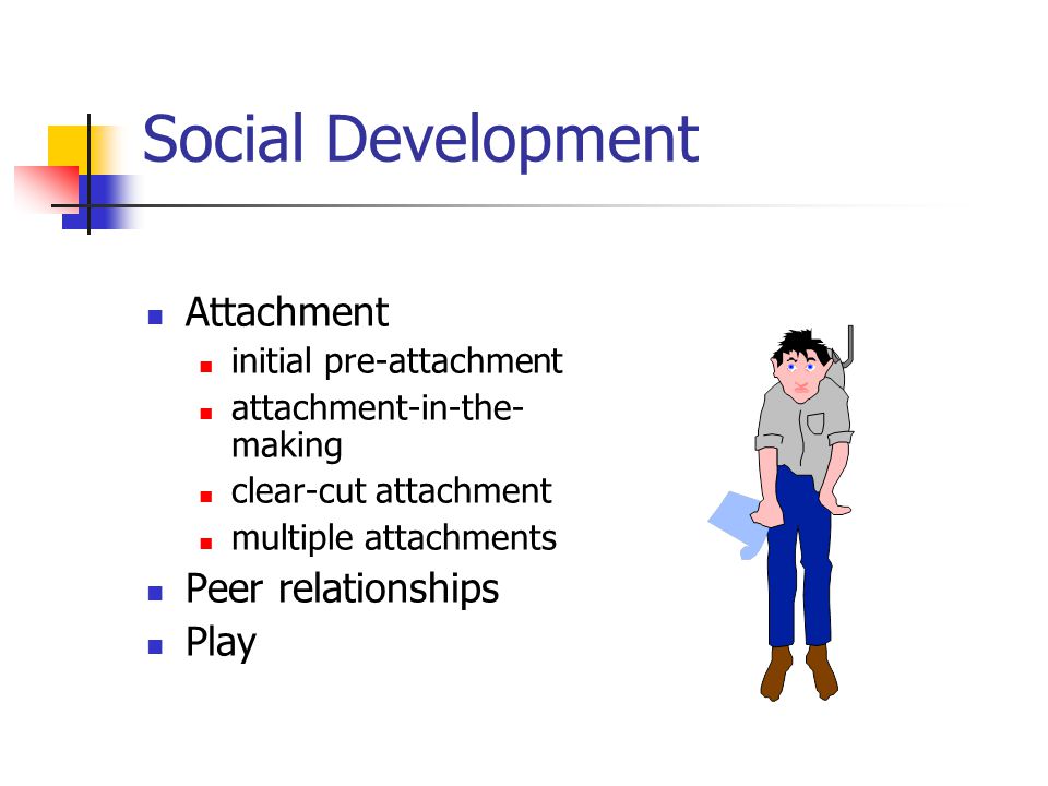 Social Development Attachment Peer relationships Play
