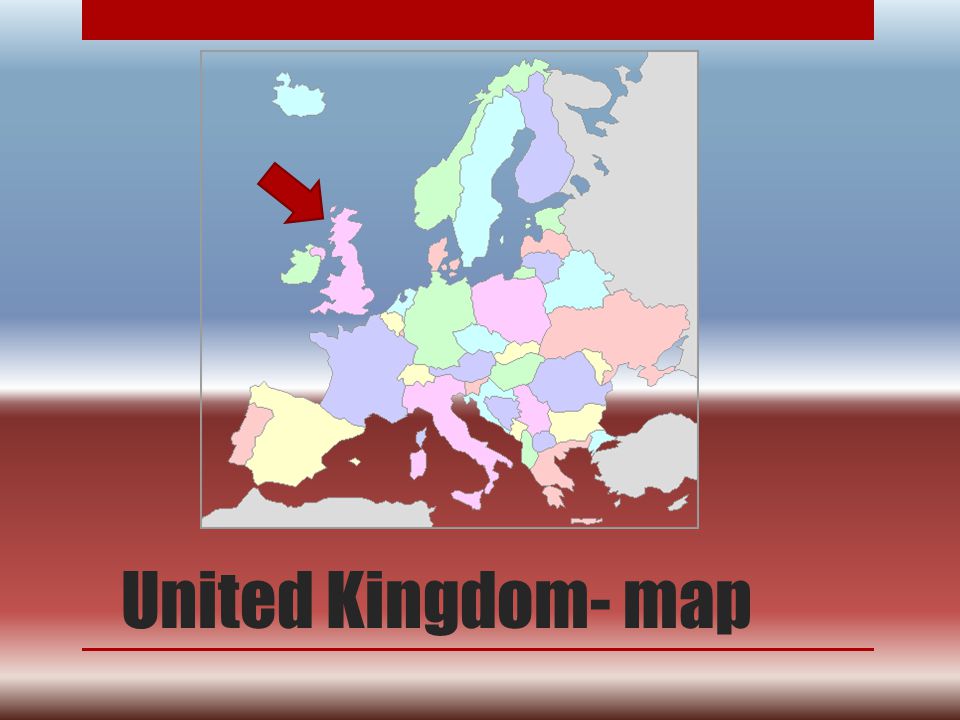 United Kingdom- map