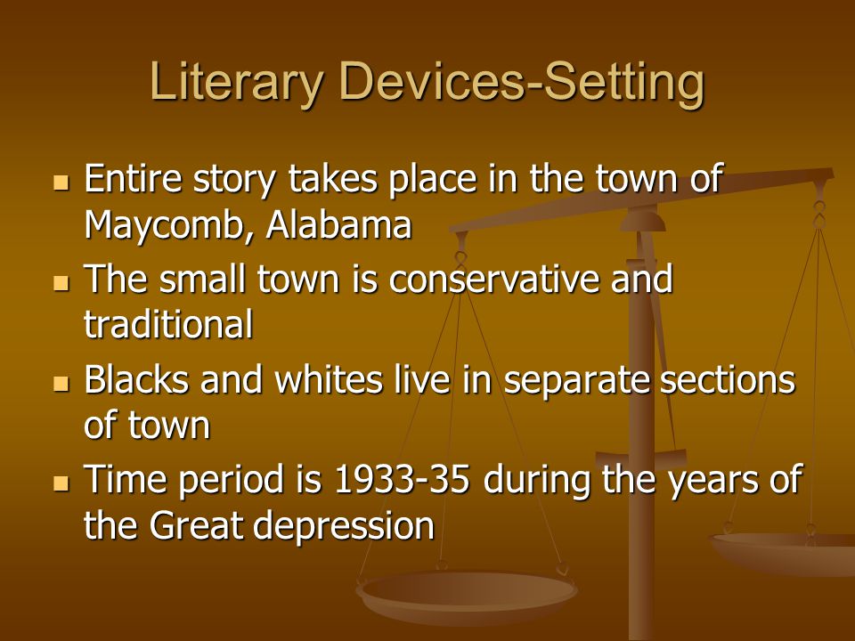 Literary Devices-Setting