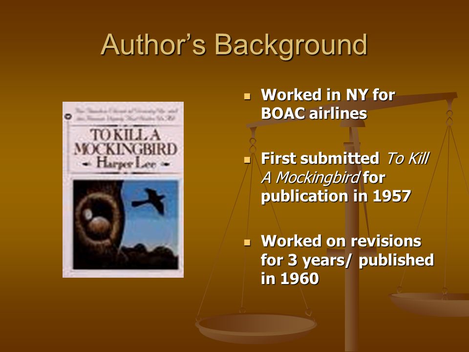 Author’s Background Worked in NY for BOAC airlines