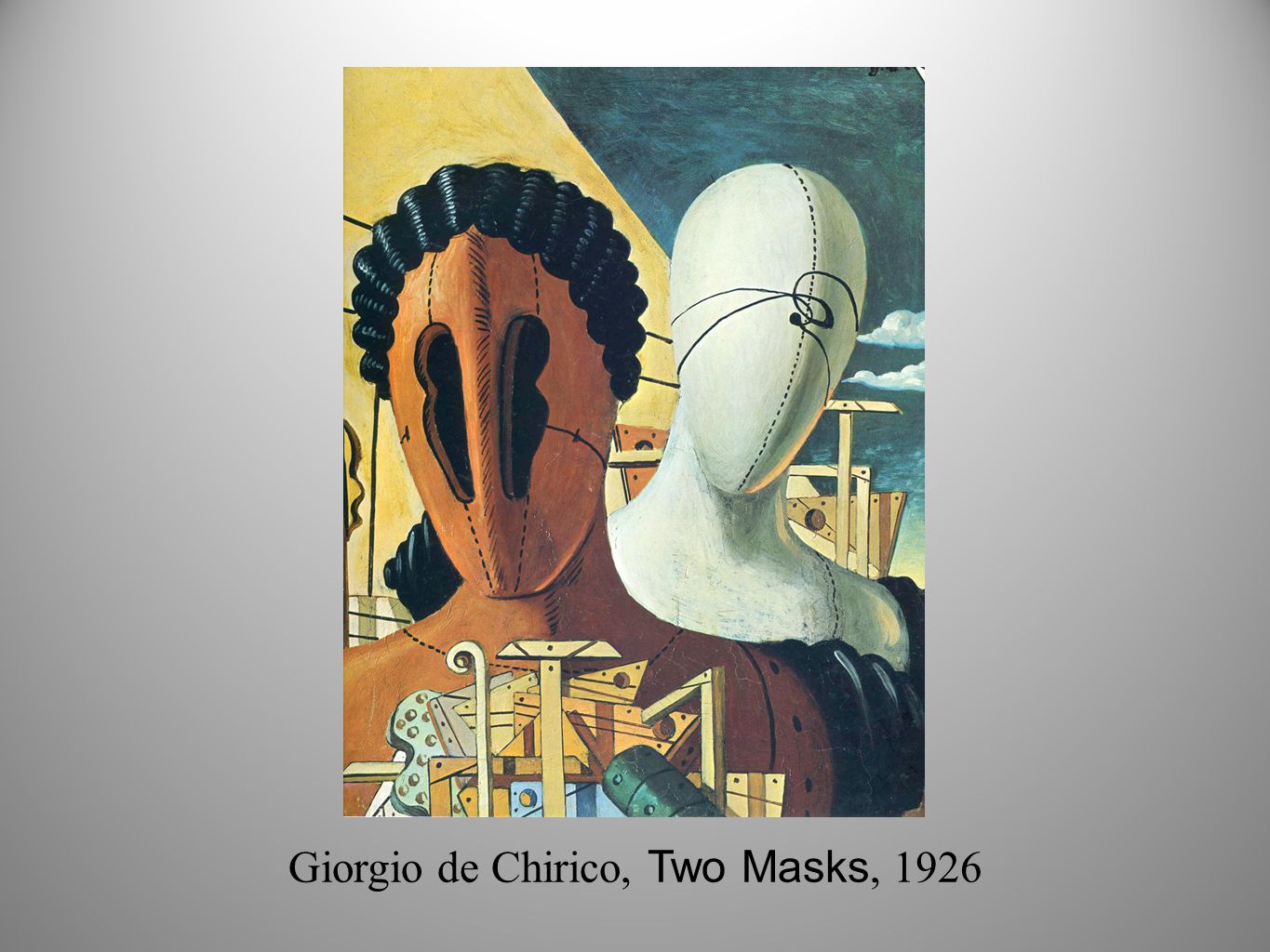 Giorgio de Chirico, Two Masks, 1926