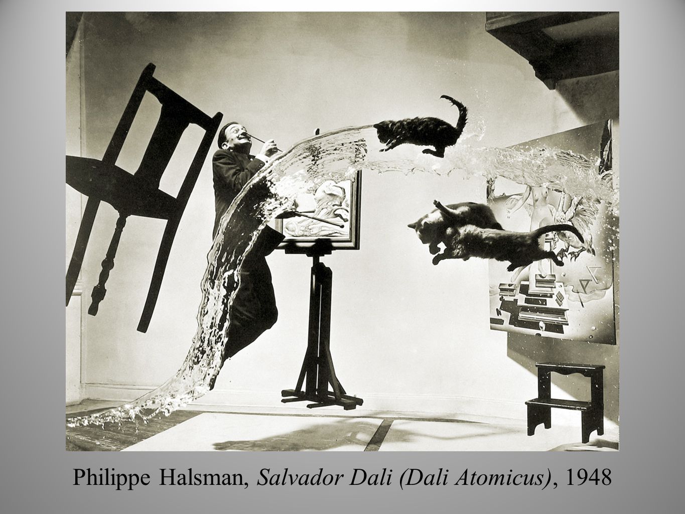 Philippe Halsman, Salvador Dali (Dali Atomicus), 1948