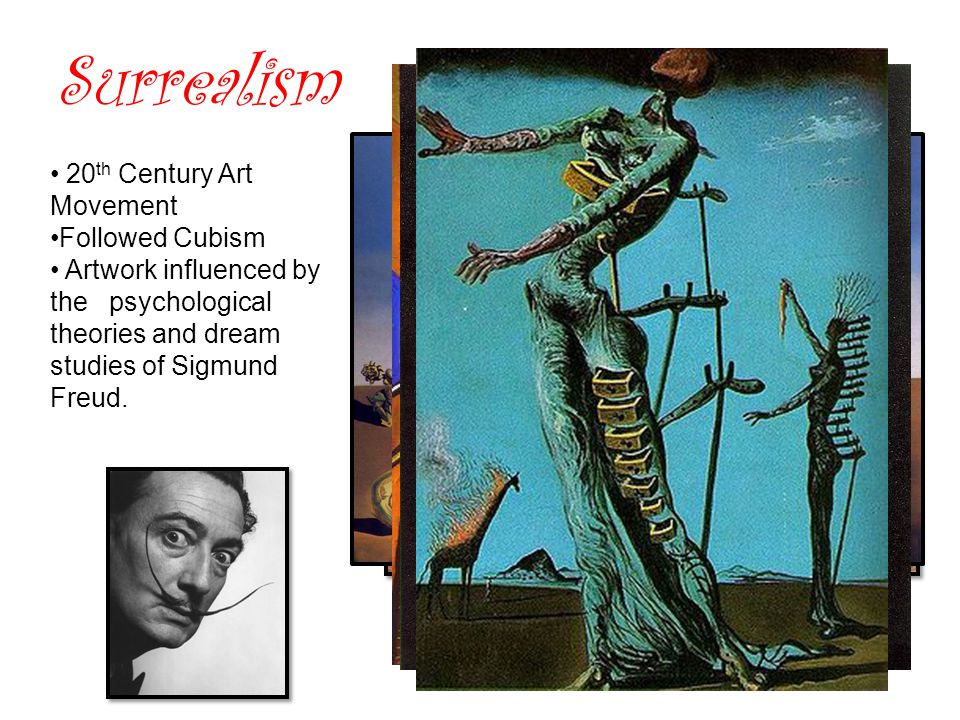 Surrealism 20th Century Art Movement Followed Cubism