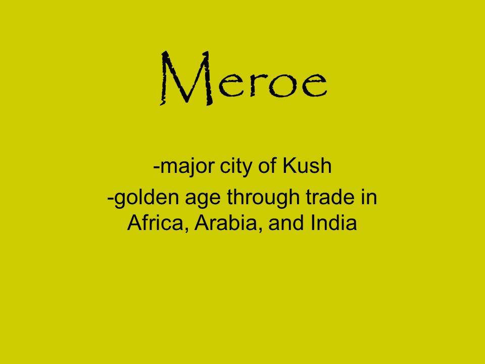 -golden age through trade in Africa, Arabia, and India