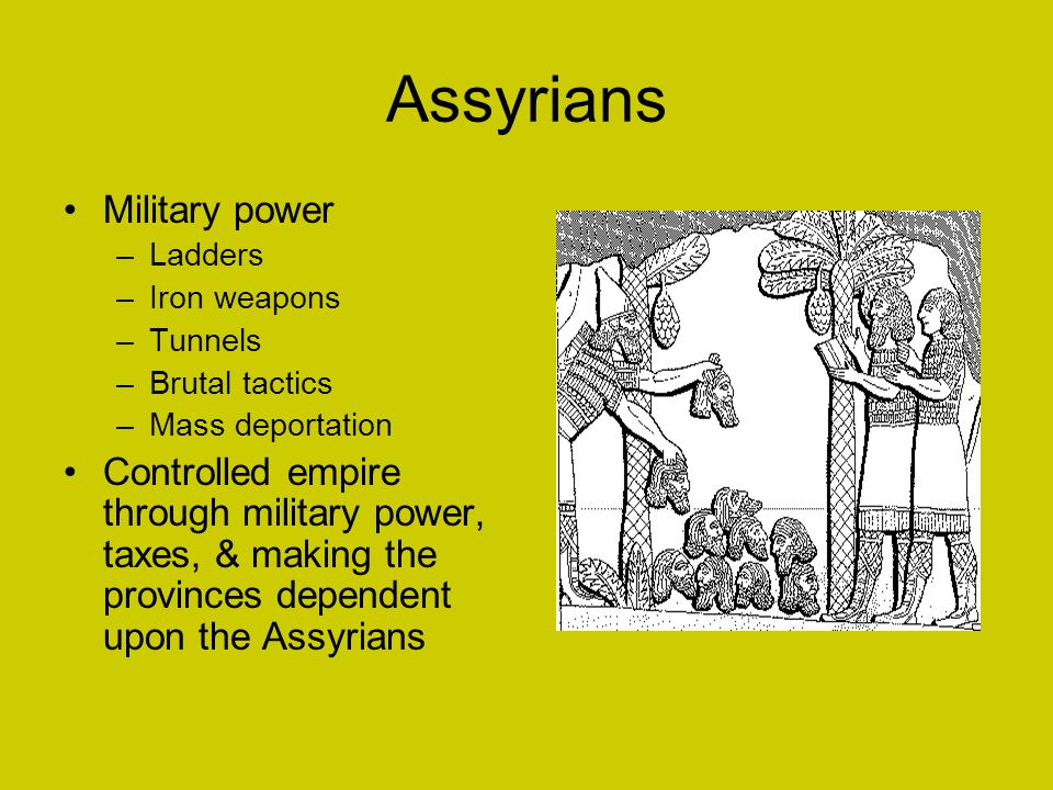 Assyrians Military power