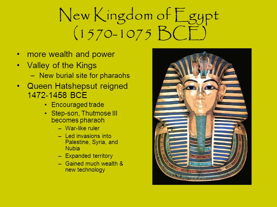 New Kingdom of Egypt ( BCE)