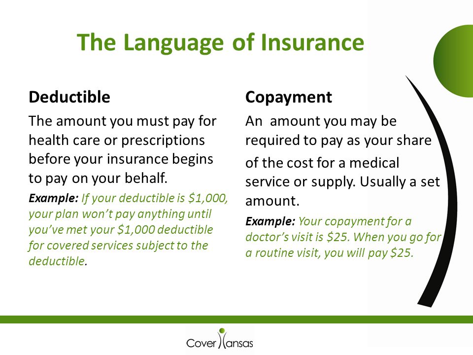 The Language of Insurance