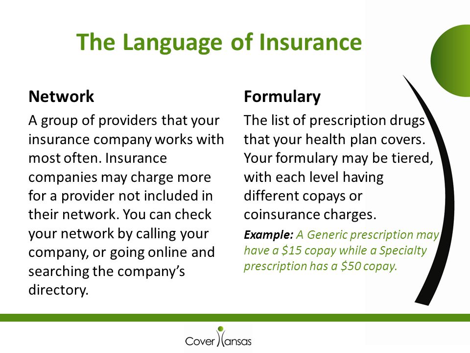 The Language of Insurance