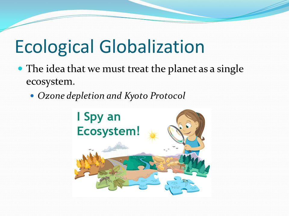 Ecological Globalization