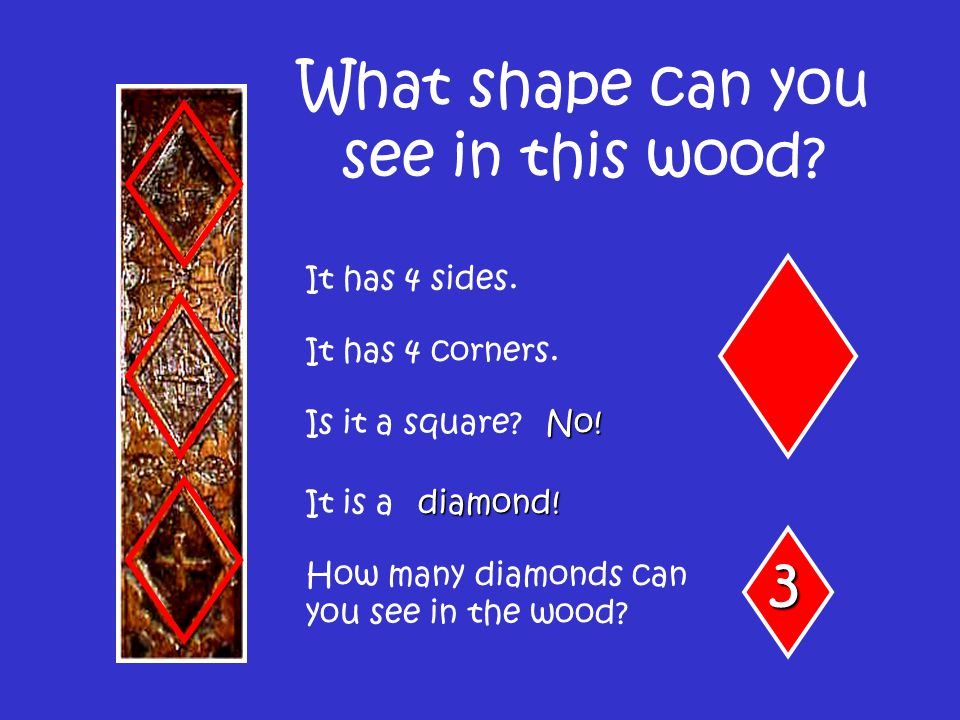 What shape can you see in this wood