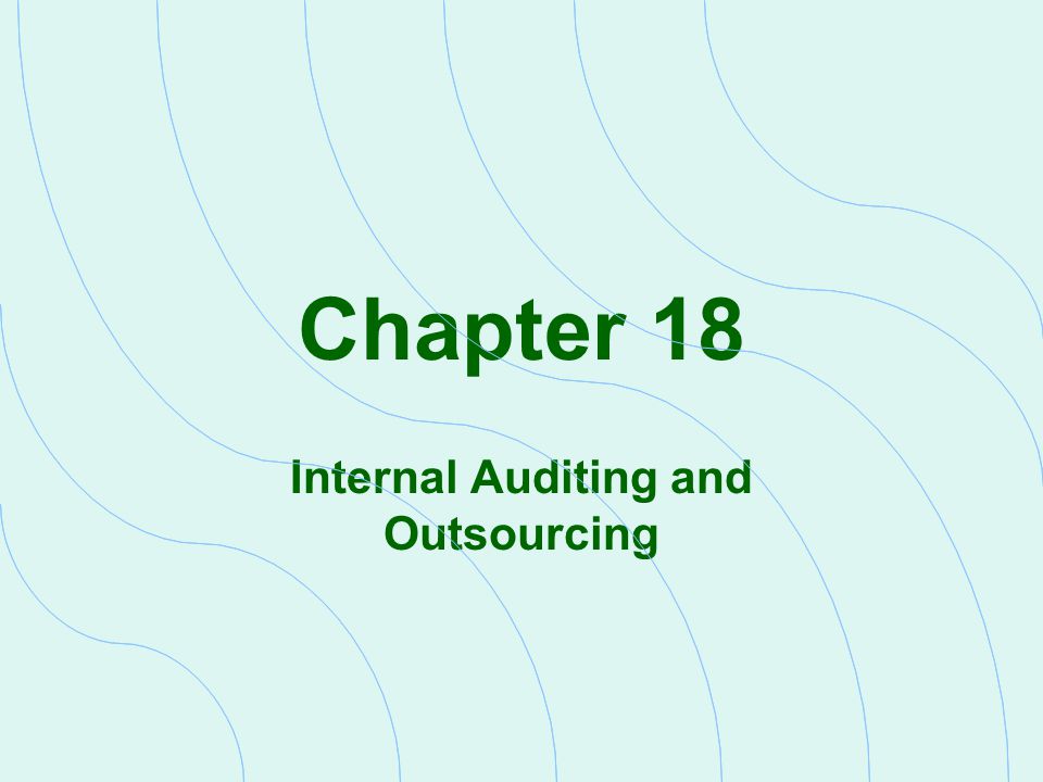 Internal Auditing and Outsourcing