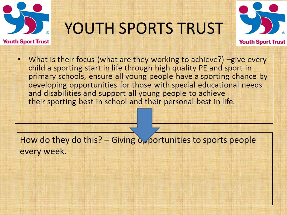 YOUTH SPORTS TRUST