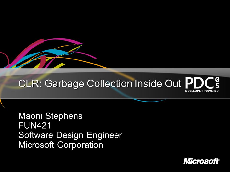 CLR: Garbage Collection Inside Out