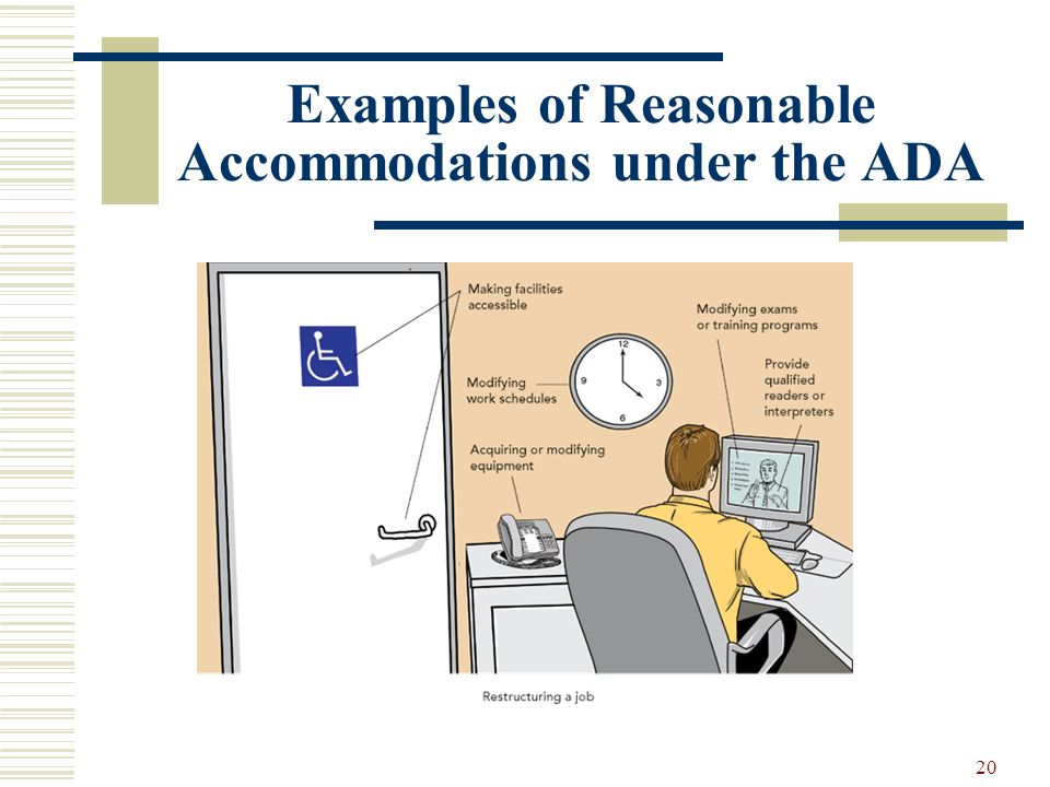 Examples of Reasonable Accommodations under the ADA